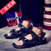 Giày sandal nam 2017 sandal da mới sandal giày thể thao ngoài trời Việt Nam mùa hè giày nam đi biển dép rọ gucci Sandal