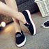 Old Bắc Kinh giày vải nữ sinh viên giày thấp giày phẳng một bàn đạp giày lười biếng 2018 mùa hè mới Hàn Quốc giản dị Giày cắt thấp