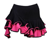 Черная красная юбка