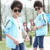 Trẻ em của quần áo chống nắng bảo vệ UV boy mới của Hàn Quốc phiên bản của các gas nước ngoài bé ra khỏi mùa hè quần áo ngoài trời quần áo chống nắng triều Quần áo ngoài trời cho trẻ em