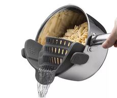 Воронка 全新热卖厨房家用方便面热水过滤硅胶锅碗漏斗滤器厨房洗碗机滤器