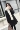 Áo khoác len đen 2018 mùa đông nhỏ nữ phiên bản Hàn Quốc phần dài lỏng lẻo của kiểu áo khoác len mỏng - Áo Hàn Quốc
