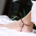 Năm sinh màu đỏ dây chuông vòng chân nữ tay dệt kim Hàn Quốc phiên bản của vòng đeo tay người đàn ông đơn giản của con chó hoang dã năm chòm sao vòng chân