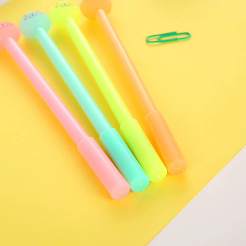 Стираемая милая ручка-роллер для школьников, ручка на водной основе