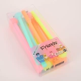 Стираемая милая ручка-роллер для школьников, ручка на водной основе