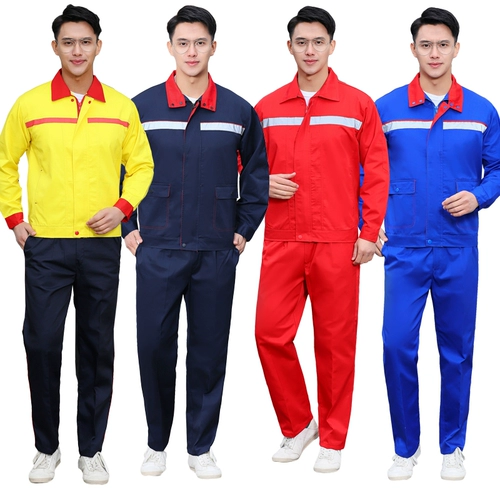 Заправочная одежда Осенний костюм, антистетическая длинная -лишенная нефтехимическая нефтехимическая газона