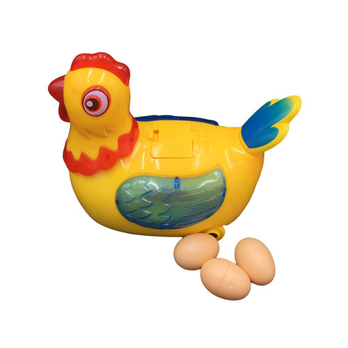 会走路生蛋下蛋的小母鸡公鸡 电动万向儿童宝宝益智玩具 节日礼物