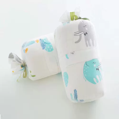 Хлопковое мягкое марлевое детское одеяло для новорожденных