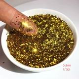 Мигающие блестки для ногтей, золото и серебро, 500 грамм