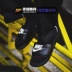 Dép Nike Nike Ninja Nam và nữ Dây đeo đôi Chữ đen trắng Đôi dép đi biển thể thao 819717-010 - Dép thể thao dép bánh mì Dép thể thao