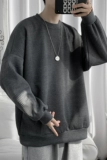 Tide, свитер, толстовка, брендовая трикотажная куртка для отдыха, демисезонный топ, в корейском стиле