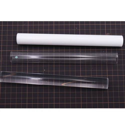 Ультра -светлый глинистый стержень Давление стержня булочка стержня Сфти мягкая керамика тауркл Полая твердая прозрачная прозрачная булочка круглый палка PP