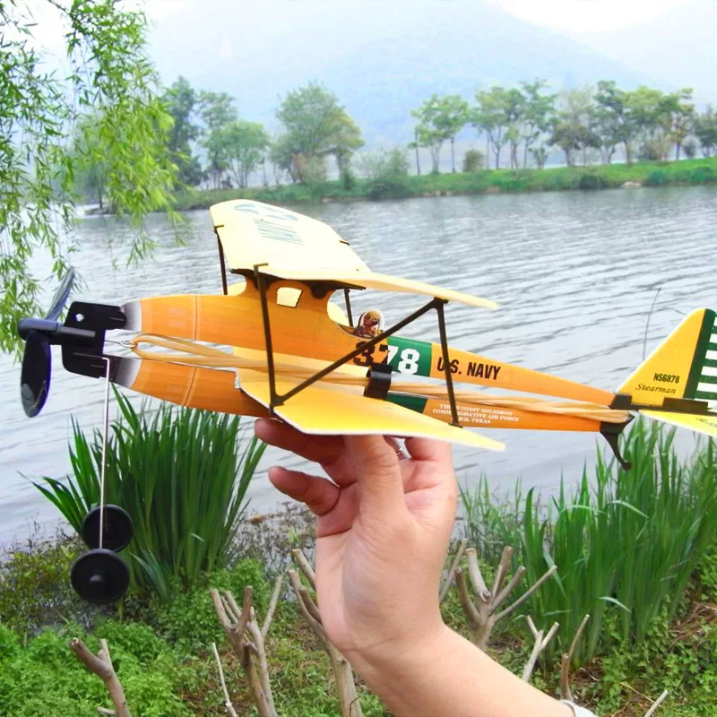 Airplane, toy, constructor from foam, fighting