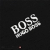 Hugo Boss Màu xanh lá cây Nhãn nam dài tay màu rắn Áo sơ mi POLO Mới 50272945 áo polo đen