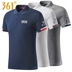 361 độ của nam giới thể thao ngắn tay T-Shirt mùa hè mới 361 thoải mái ve áo ngắn tay áo polo 551724860A áo thun gym Áo phông thể thao