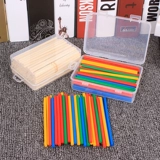 Счетные палочки, деревянные учебные пособия для школьников для детского сада, раннее развитие