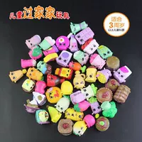 Shopkins mùa mua sắm elf siêu thị mô phỏng trẻ em chơi nhà cô gái trái cây doanh nhân nhỏ đồ chơi bộ đồ chơi lớp học mật ngữ