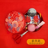 Ящик для линии иглы свадьба Новая домашняя невеста женилась на сетке Сетча.