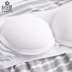 Phương thức với ngực pad nightdress áo ngực cup một kích thước lớn ngắn tay bông một mảnh đồ ngủ phụ nữ mùa hè mặc Đêm đầm
