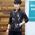 Áo khoác nam mùa xuân và mùa thu 2018 mới áo giản dị Hàn Quốc phiên bản của xu hướng của mỏng đẹp trai bóng chày trẻ quần áo Áo khoác