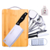 Nhà bếp thớt board thớt set bền knife board gỗ rắn board hộ gia đình nhà bếp dao thớt bếp thiết lập kết hợp hộp đựng gia vị thông minh Phòng bếp