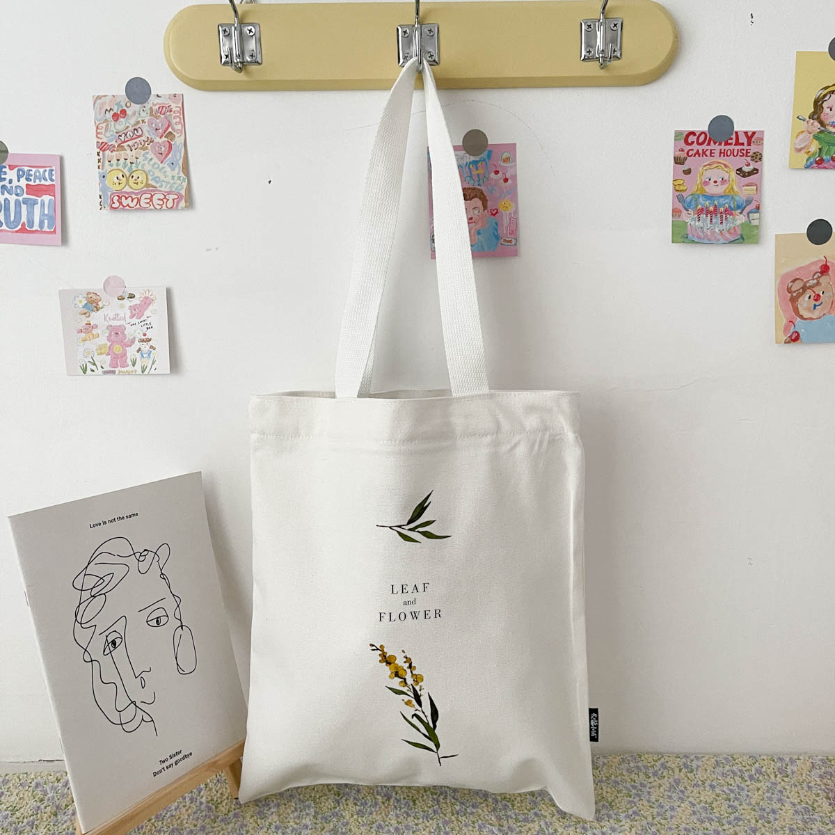 Single Shoulder BagKorean version new pattern solar system commute Design Canvas bag The single shoulder bag high-capacity like a breath of fresh air Versatile Cloth bag female summer