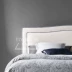 Bắc Âu tối giản theo phong cách phòng ngủ trắng + đường màu xanh bông đôi và lanh bọc giường 1,5 m 1,8 m - Giường Giường