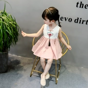 Váy bé gái 2 tuổi Hanfu váy mùa hè 3 kiểu Trung Quốc 4 váy váy 5 cổ tích kiểu váy bé công chúa nước ngoài - Váy