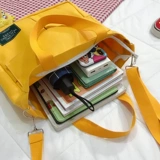 Шоппер, вместительный и большой универсальный ремешок для сумки, брендовая сумка на одно плечо, льняная сумка, в корейском стиле, надевается на плечо, простой и элегантный дизайн