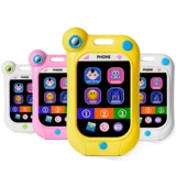 Реалистичные умные часы, мобильный телефон, музыкальная игрушка, сенсорный экран, 0-2 лет