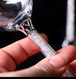 Бессвинцовый стеклянный бокал для шампанского, декантер для вина с гравюрой, подарок на день рождения