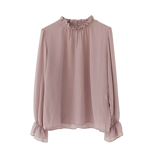 Универсальная летняя рубашка, ретро мегафон, лонгслив, 2023, Южная Корея, свободный крой