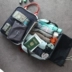 Du lịch ở nước ngoài túi lưu trữ di động có thể được thiết lập hành lý xe đẩy túi du lịch lưu trữ quần áo túi trang điểm rửa túi Vali du lịch