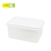 Heart IKEA tủ lạnh lưu trữ hộp lưu trữ hộp ngăn kéo nhà bếp nhựa kín thực phẩm tươi lưu trữ trứng nhà - Đồ bảo quản Đồ bảo quản