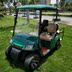 Ao Sen 2 xe điện golf xanh tuần tra xe bốn bánh - Xe đạp điện vespa điện Xe đạp điện