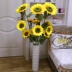 Đặc biệt cung cấp mô phỏng 5 hoa hướng dương hoa giả hoa phòng khách sàn trang trí hoa trang trí hoa lụa hoa khô bó hoa nhựa - Hoa nhân tạo / Cây / Trái cây