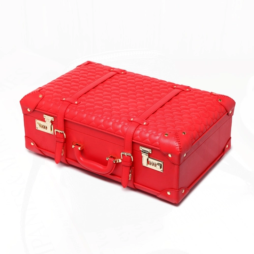 Подарочная коробка, красный чемодан для невесты