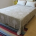 Sợi tre vải thô giường đôi mùa hè duy nhất dày giường mảnh duy nhất hơn so với mat cũ vải thô mồ hôi thấm thở mềm drap bọc nệm Khăn trải giường
