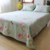 Mùa hè dày giường đơn giản bông vải mềm mat mồ hôi- thấm không dính da bông thô vải đôi giường duy nhất trọng lượng 3,2 kg Khăn trải giường