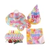 Bữa tiệc sinh nhật của trẻ em Đồ dùng trang trí tuổi cho bé Bộ đồ ăn 6 người đặt cốc giấy sinh nhật mũ rồng - Sản phẩm Đảng / Magic / Hiệu suất Sản phẩm Đảng / Magic / Hiệu suất