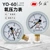 Nhà máy bán hàng trực tiếp Hongqi Dụng cụ đo áp suất oxy YO-60 2,5 cấp 0-1mpa các loại đồng hồ đo áp suất khí đồng hồ đo áp suất chân không điện tử đồng hồ áp suất nước 
