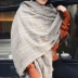 Khăn quàng nữ mùa đông dày lên cho học sinh Hàn Quốc khăn choàng đan hoang dã dài để tăng chiếc khăn ấm áp cho nam Anh
