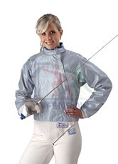 Форма для фехтования pbt 匈牙利进口佩剑金属衣 inox