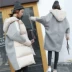 Chống mùa giải phóng mặt bằng bông áo khoác nữ phần dài Hàn Quốc phiên bản 2018 mùa đông mới lỏng sinh viên dày bông áo khoác áo khoác dịch vụ bánh mì phao nữ dáng dài Bông