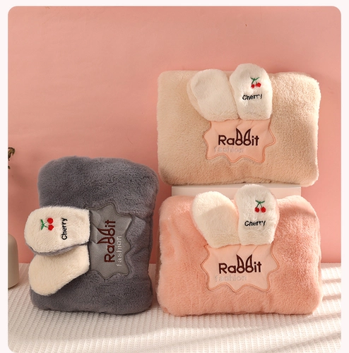 Плюшевая милая взрывобезопасная съёмная емкость для воды, грелка для рук