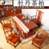 Mahogany đồ nội thất bàn khác Trung Quốc đồ nội thất cổ đồ nội thất cổ điển bàn trà Kung Fu bàn trà hoa mẫu đơn rosewood bàn trà