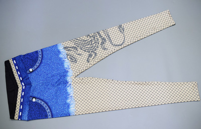 легинсы женские 2018仿牛仔3D瑜伽裤运动裤女-淘宝网