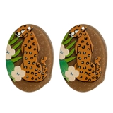 Брендовая акриловая подвеска, аксессуар ручной работы, серьги, аксессуары