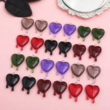 Красная черная подвеска, серьги ручной работы, ожерелье, аксессуары, DIY