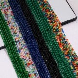 Маленький браслет из бисера, бусины, аксессуар ручной работы, ожерелье, аксессуары, 2мм